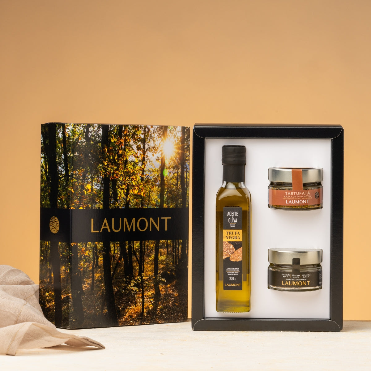 PACK SECRETO DE CHEF: Tartufata + Sal trufada + Aceite Trufa Negra