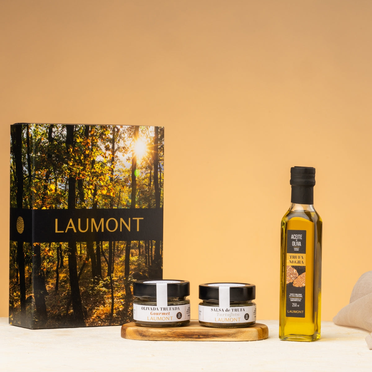 PACK APERITIVO - Aceite de Trufa Negra + Tartufata + Olivada Trufada