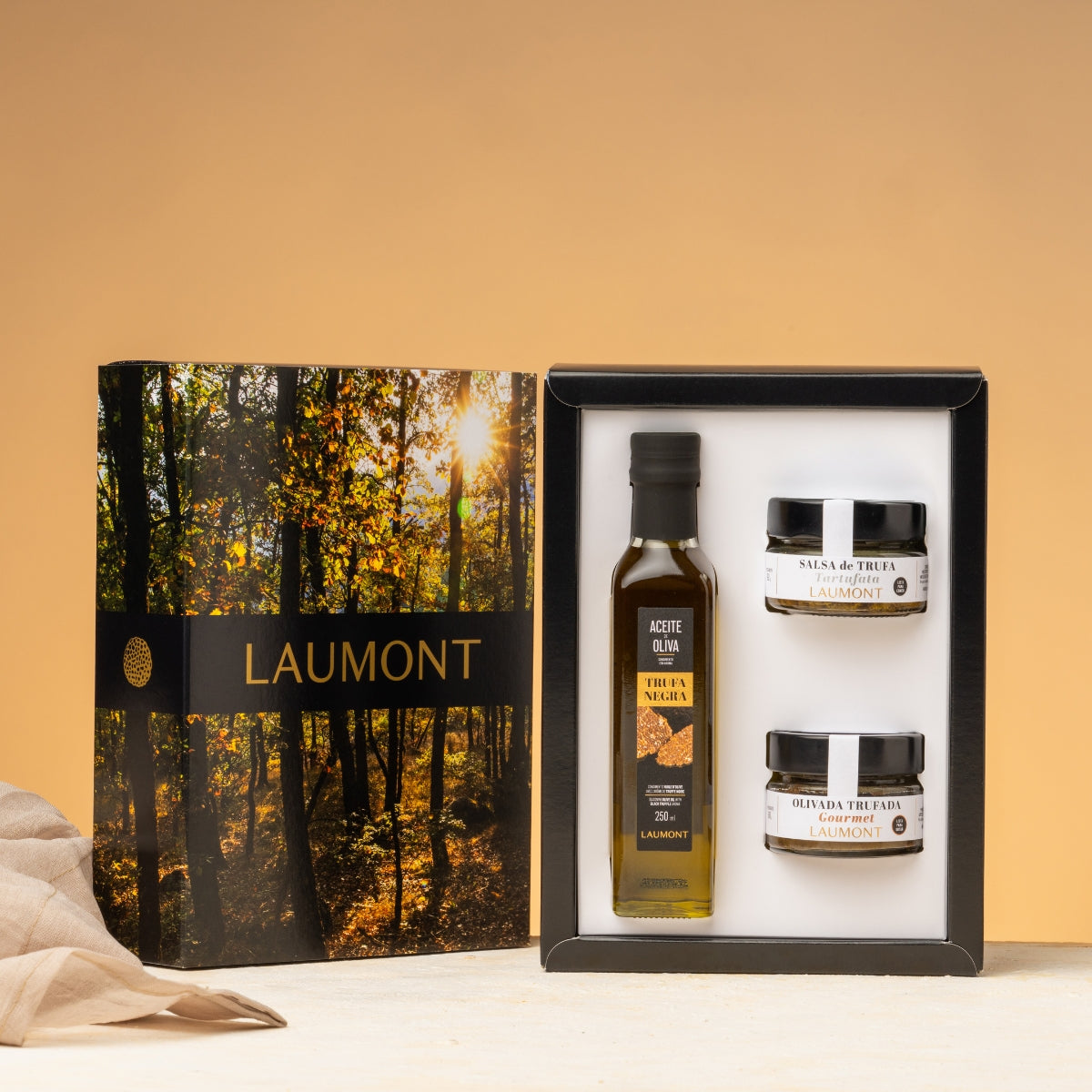 PACK APERITIVO - Aceite de Trufa Negra + Tartufata + Olivada Trufada