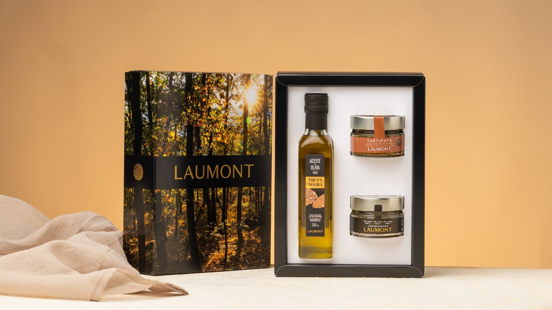 Pack Gourmet Trufado: Tartufata + Sal trufada + Aceite Trufa Negra