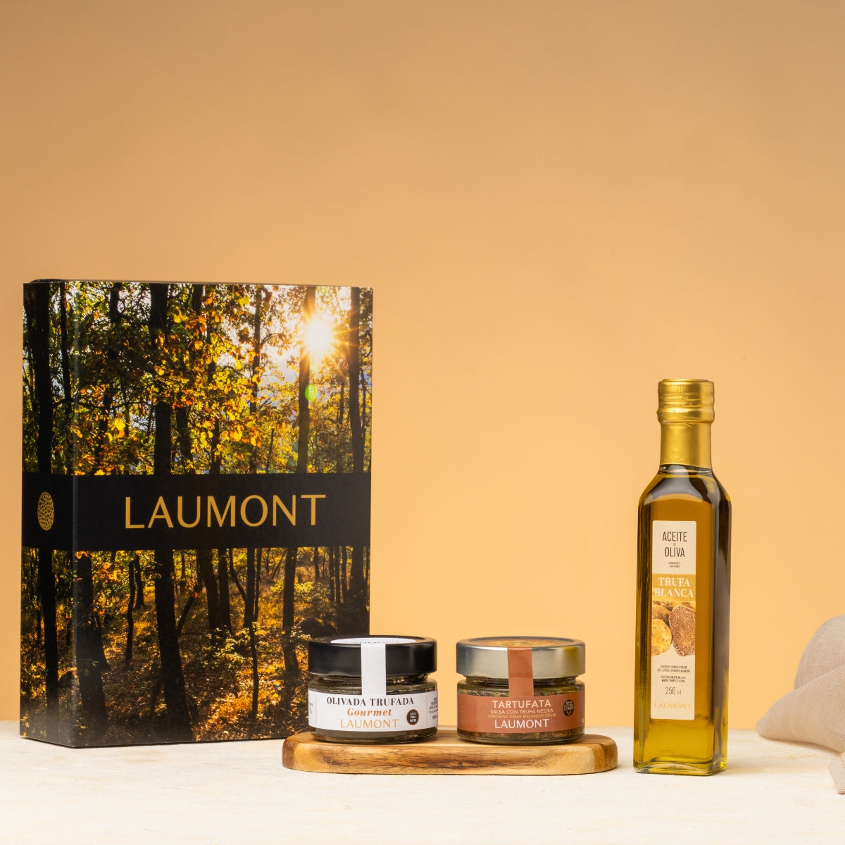 PACK GOURMET EXPERIENCE – Aceite de Trufa Blanca + Tartufata + Olivada Trufada