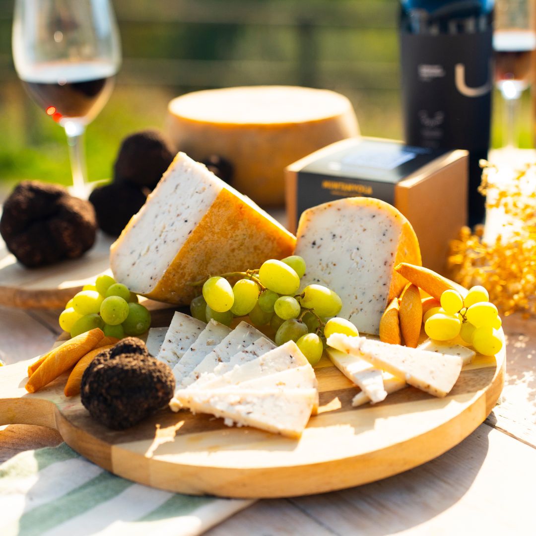 Formatge de cabra trufat – TRUFALET